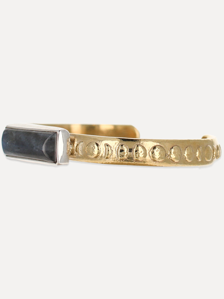 Lunar Gemstone Cuff