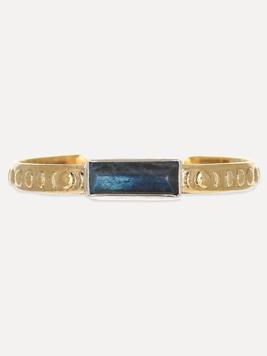 Lunar Gemstone Cuff