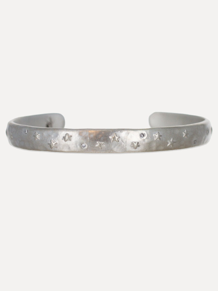 Satnam Diamond Cuff