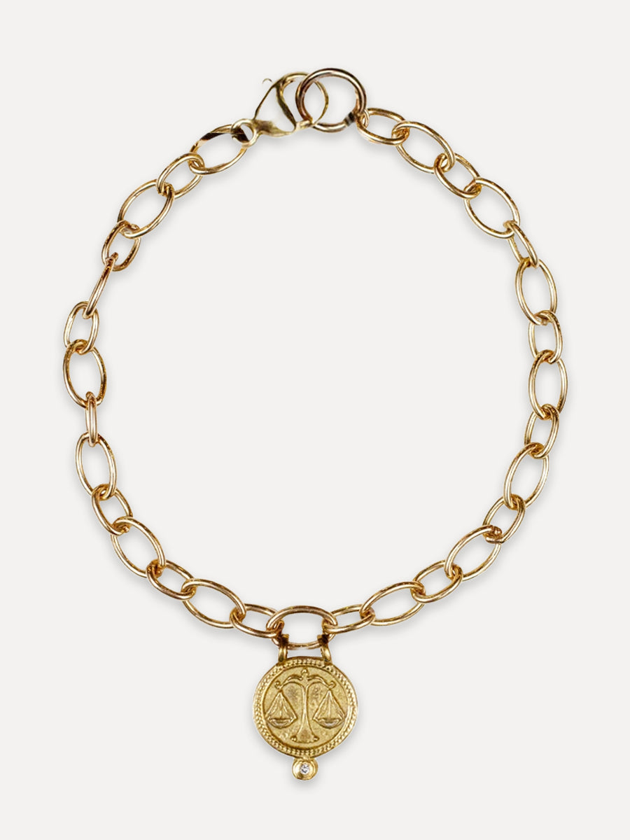 Libra Zodiac Bracelet