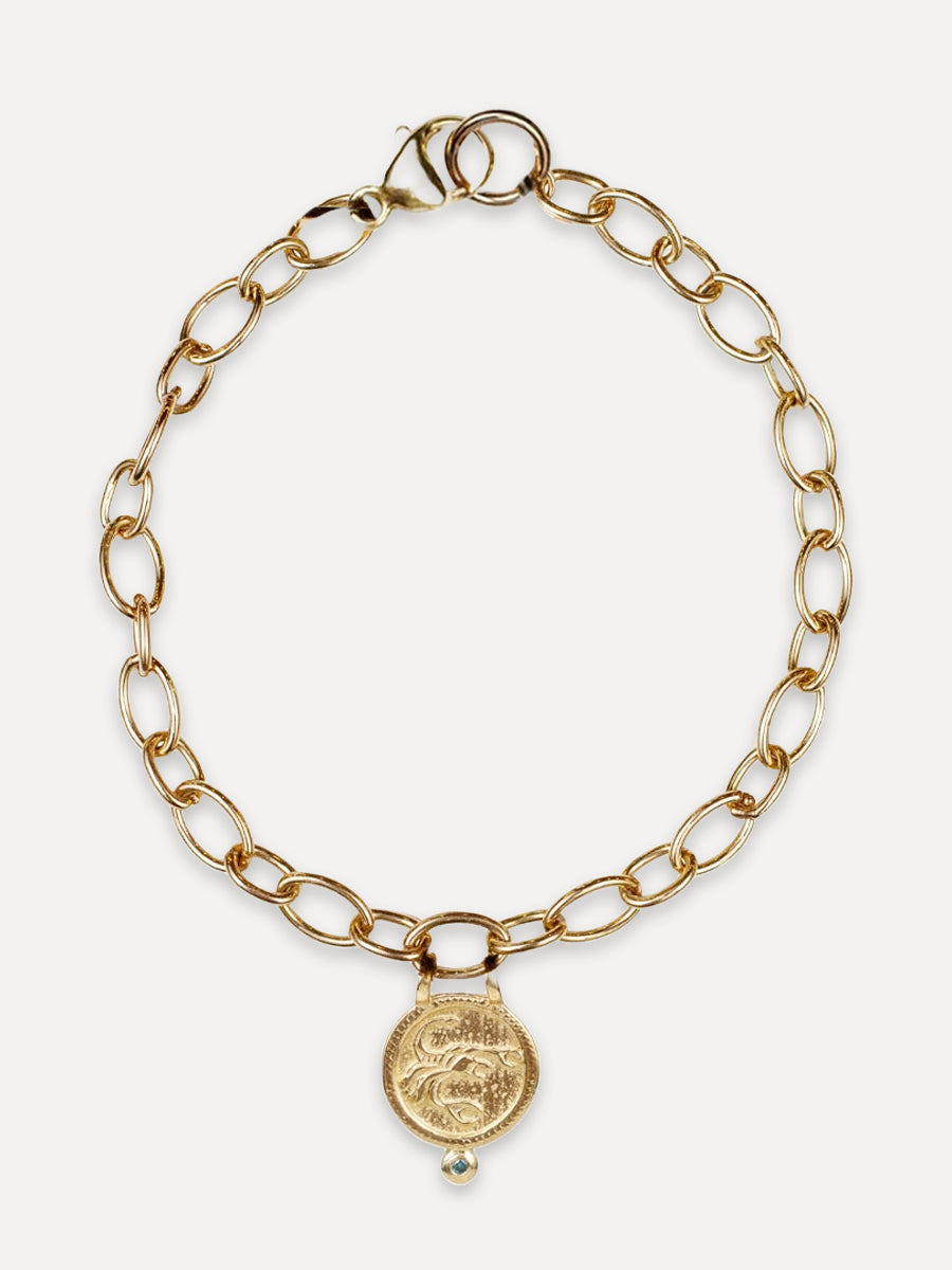 Scorpio Zodiac Bracelet