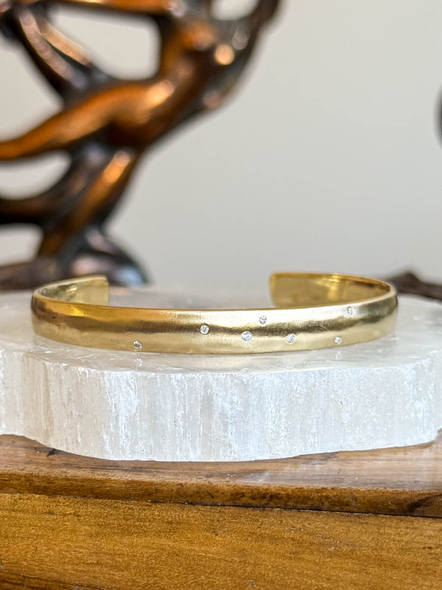 Taurus Zodiac Constellation Cuff