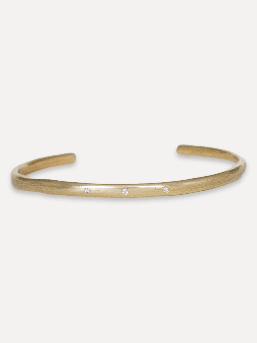 Organic Diamond Cuff