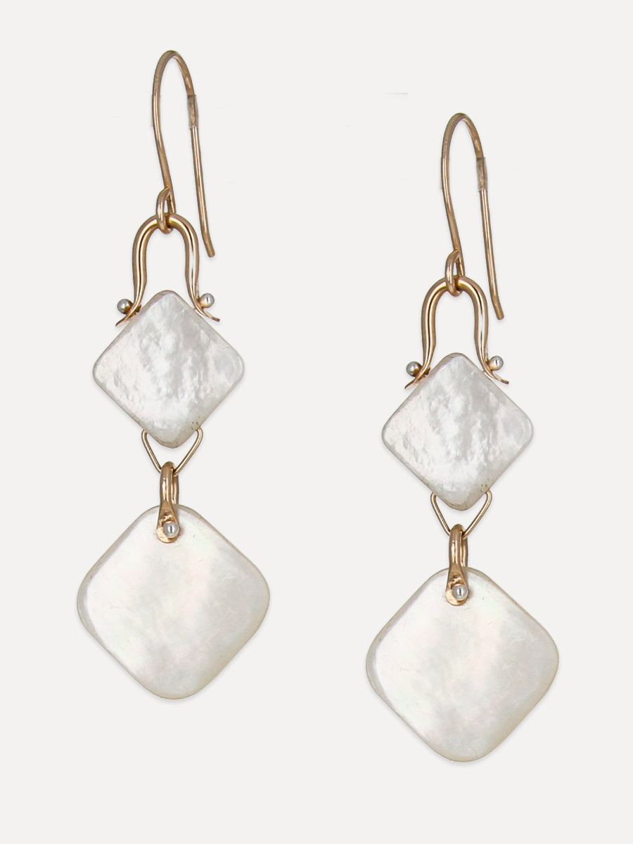 Mosaic Earrings - cushion