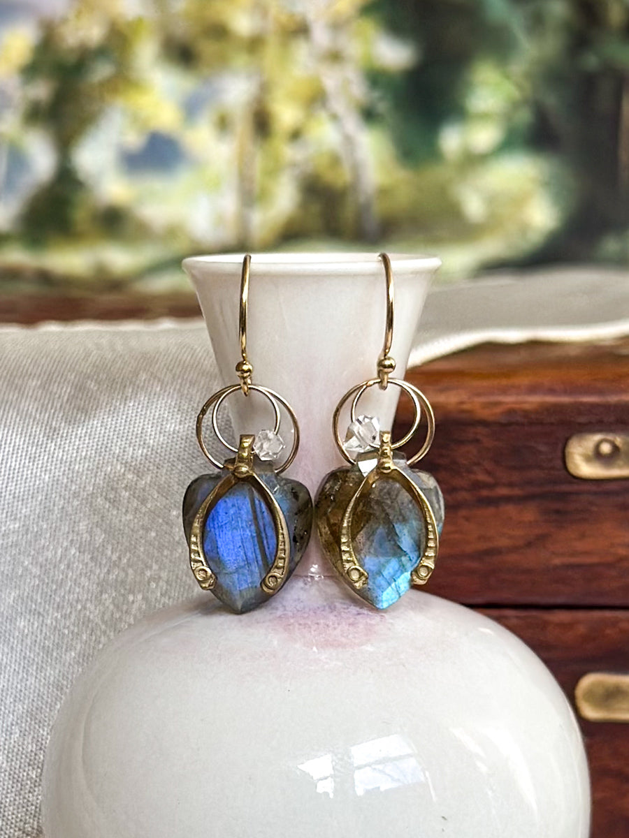 Wishbone Charm Earrings