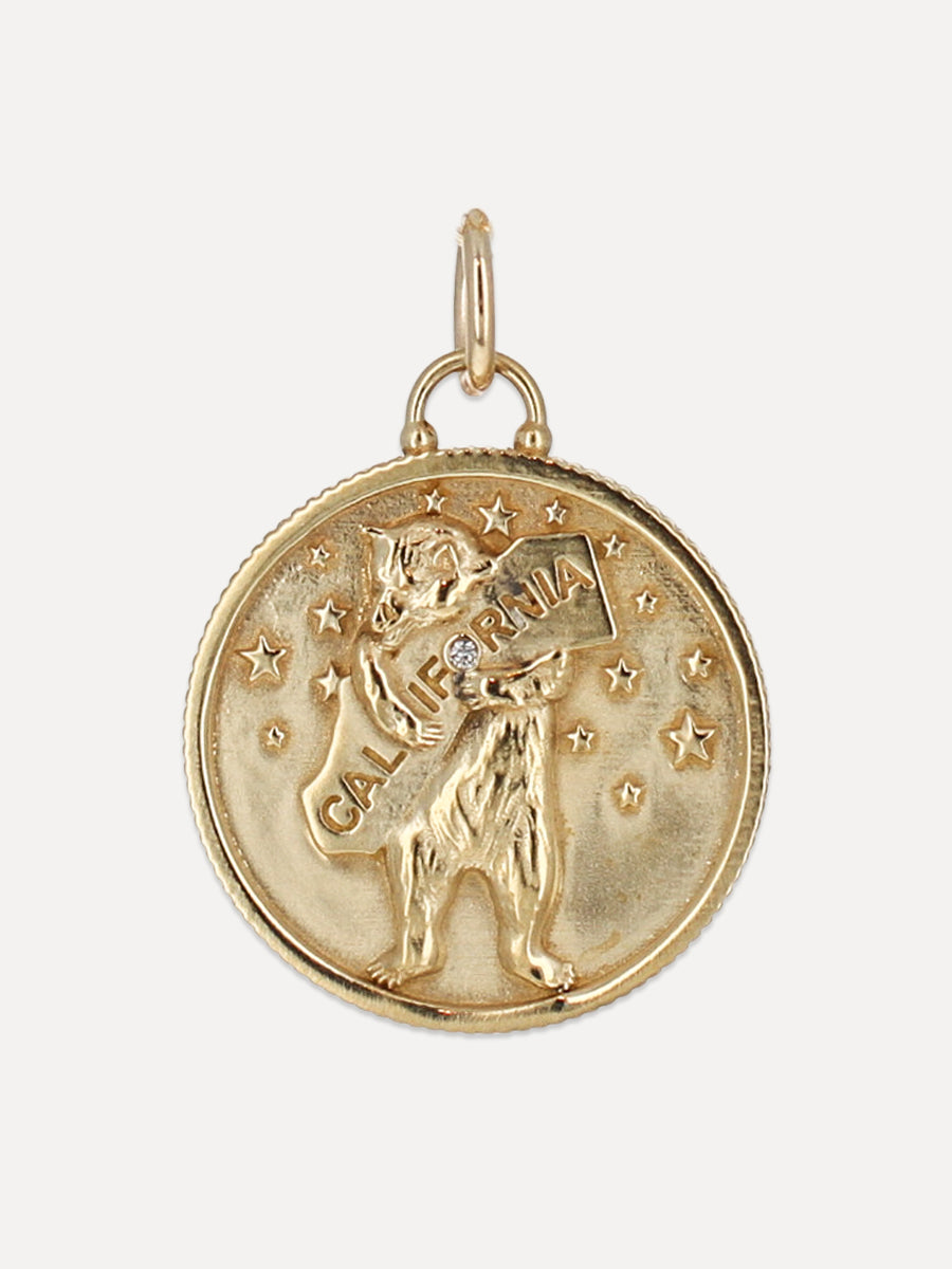 California Bear Charm