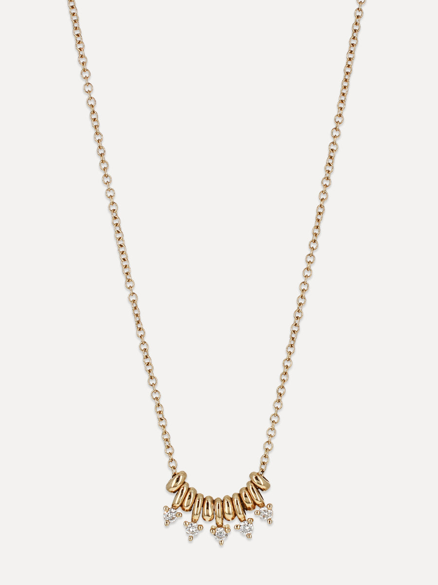 14K Tiny Dancer Diamond Necklace