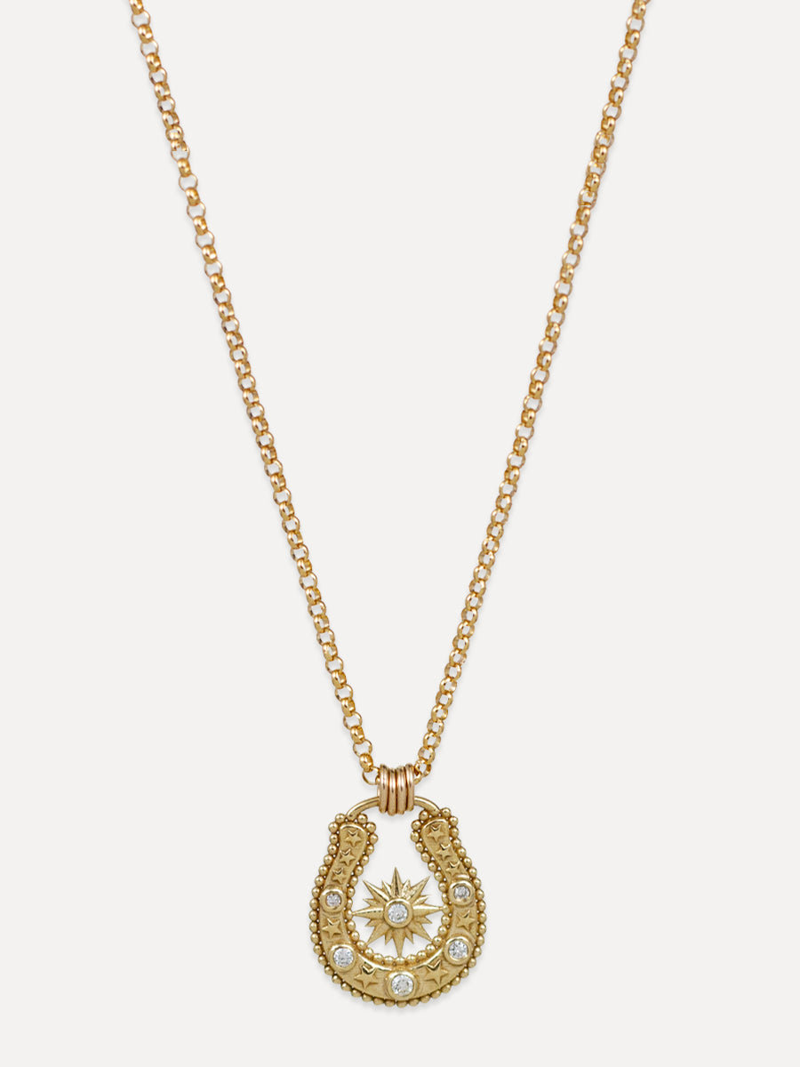 Celestial Horseshoe Necklace