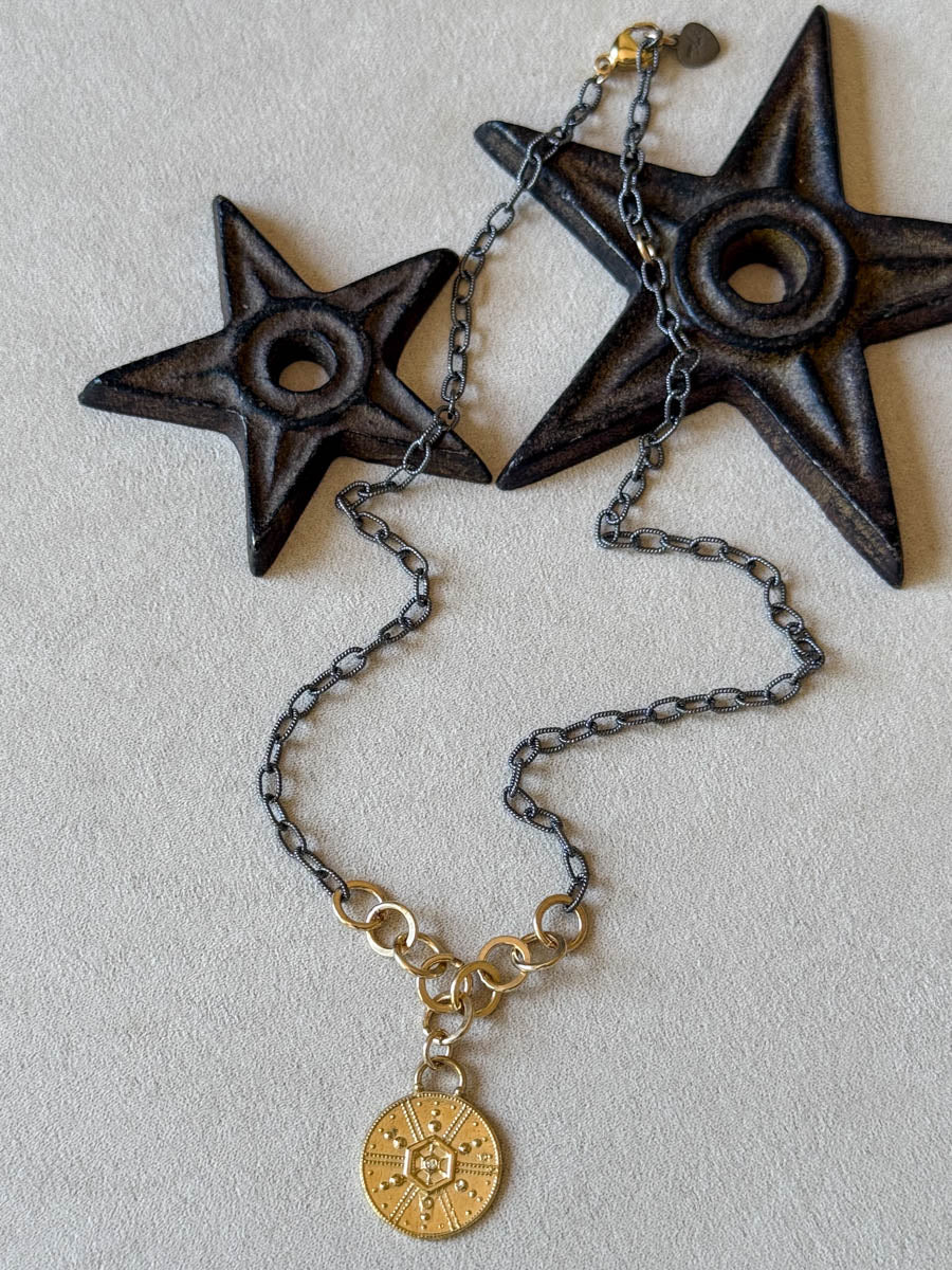 Sun Lotus Indra Necklace