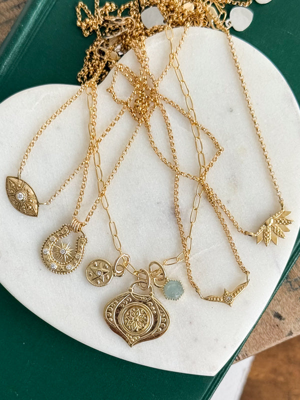 Celestial Horseshoe Necklace
