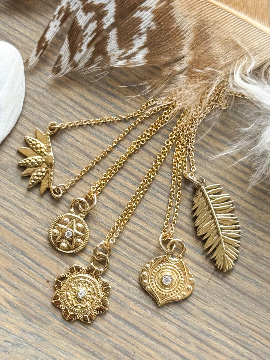 Redwood Leaf Necklace