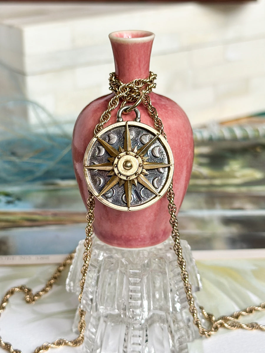 Lunar Compass Charm