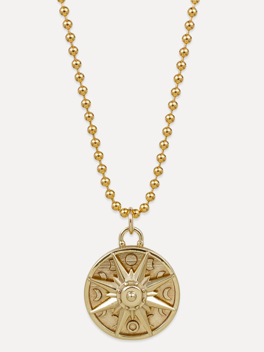 Lunar Compass Charm