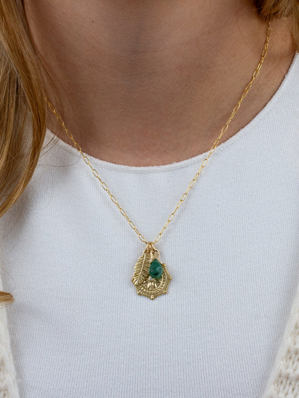 Mandala Charm Necklace