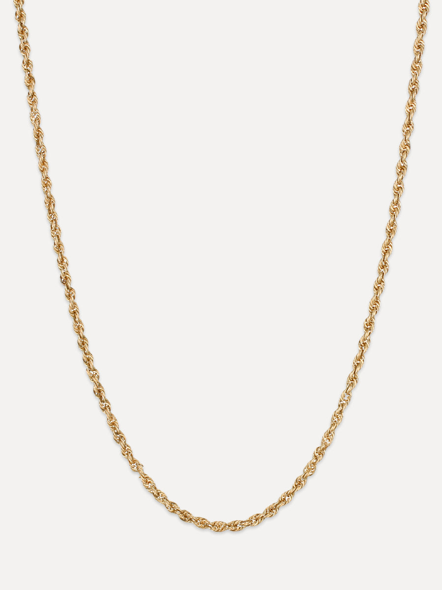 14K Vintage Rope Chain