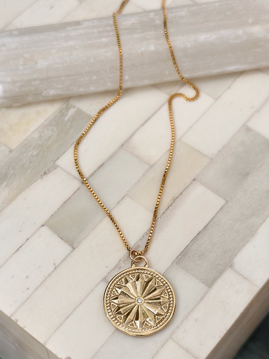Sun Lotus Signature Necklace