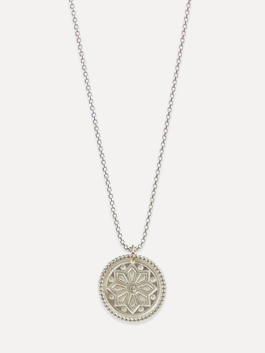 Sun Lotus Petite Necklace