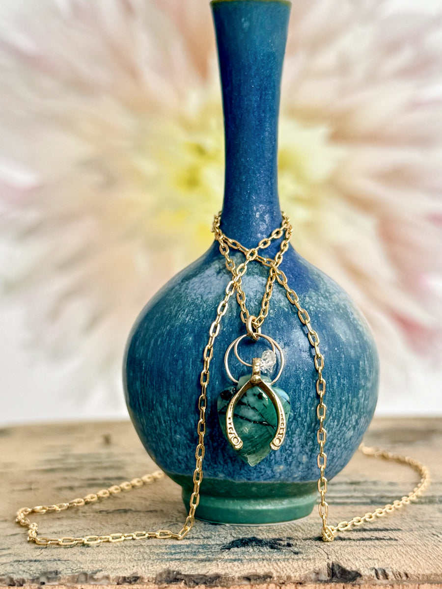 Wishbone Charm Necklace