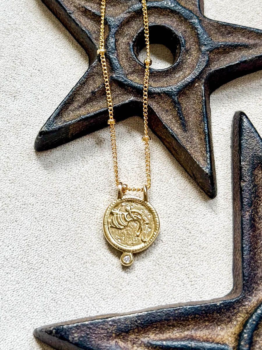 Aquarius Zodiac Necklace