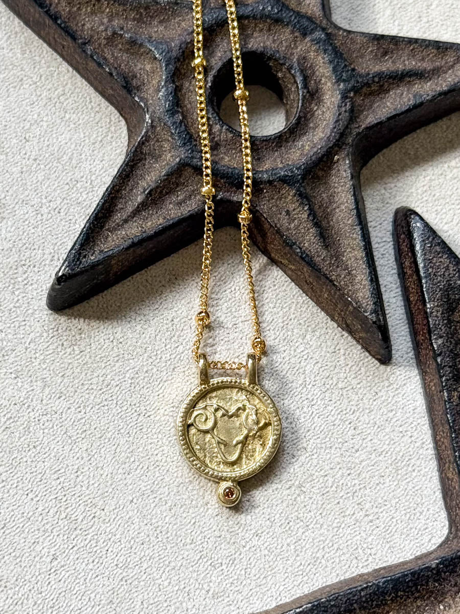 Aries Zodiac Necklace