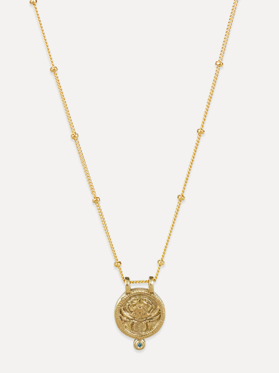 Cancer Zodiac Necklace
