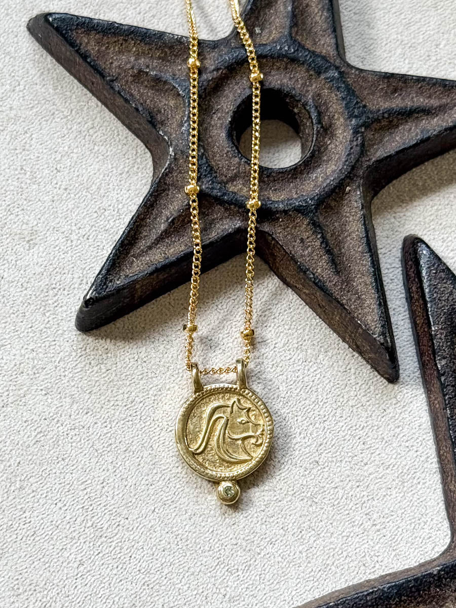 Capricorn Zodiac Necklace