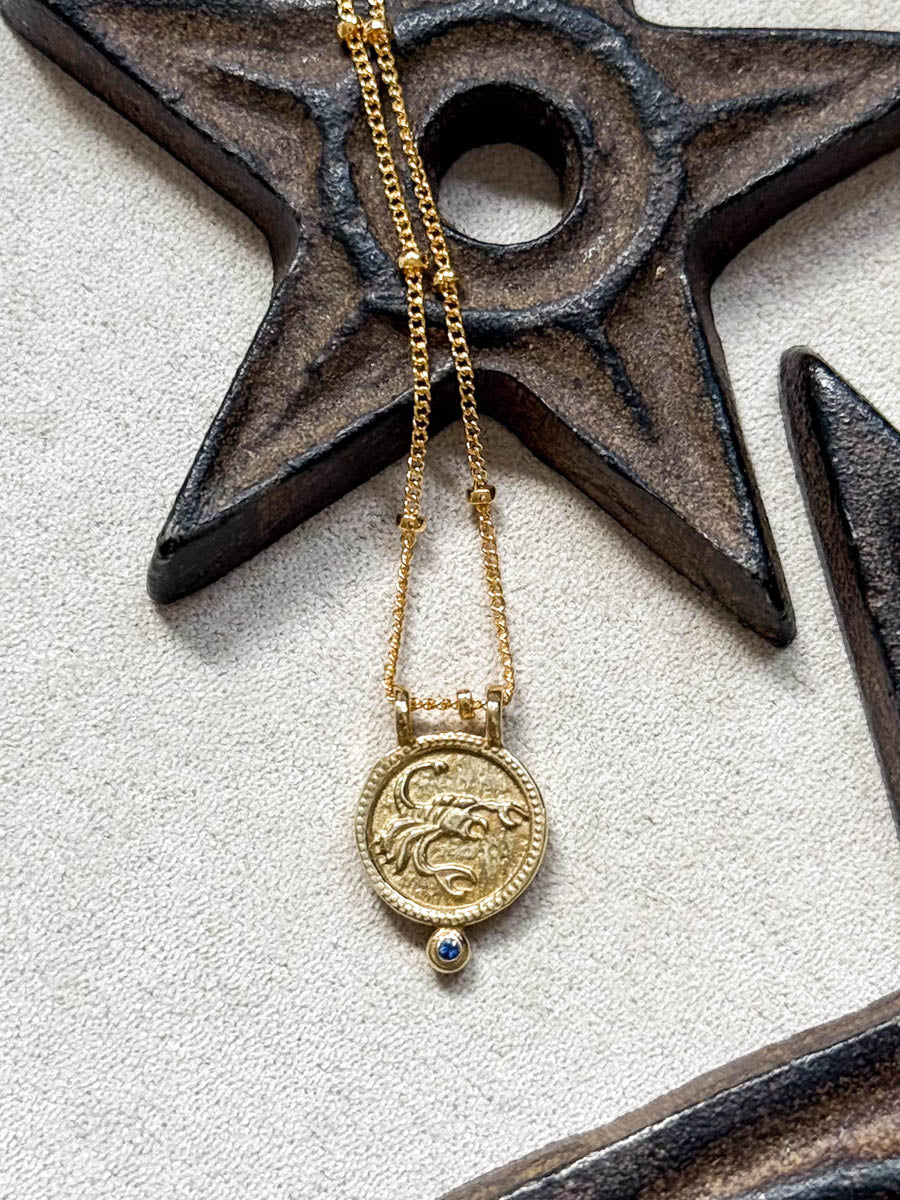 Scorpio Zodiac Necklace