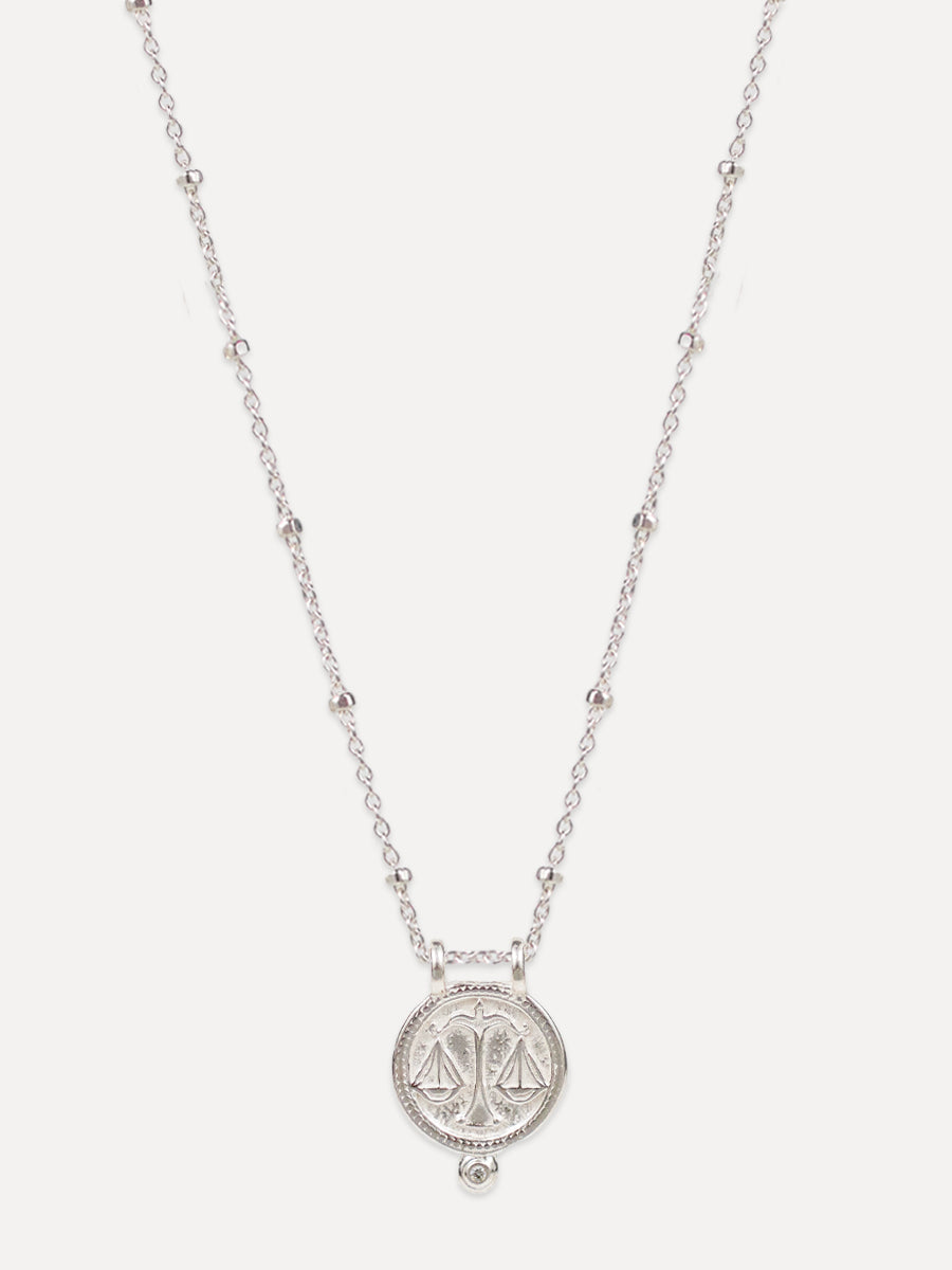 Libra Zodiac Necklace