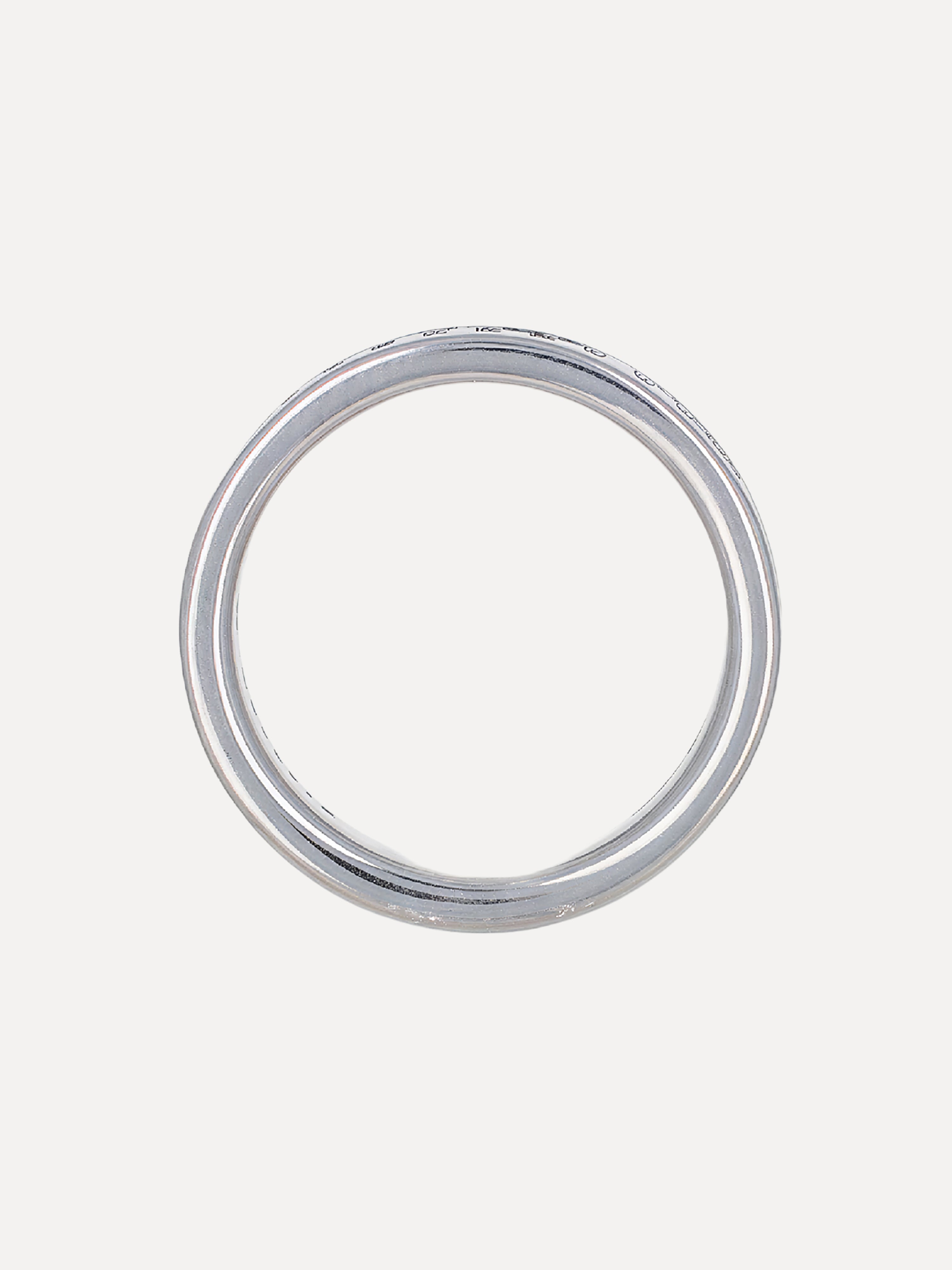 18K SImone Channel-Set Baguette Diamond Band