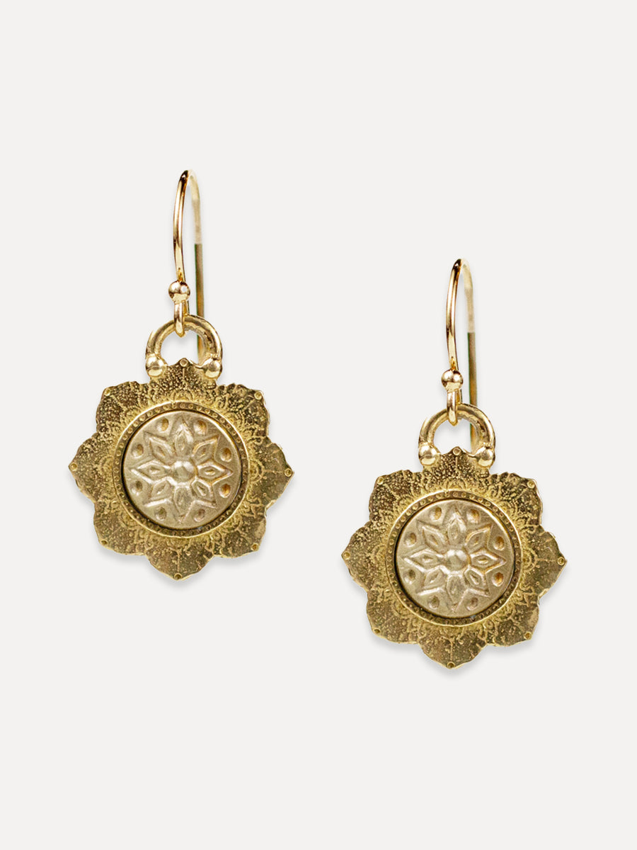 Dhyana Earrings "seek your center"
