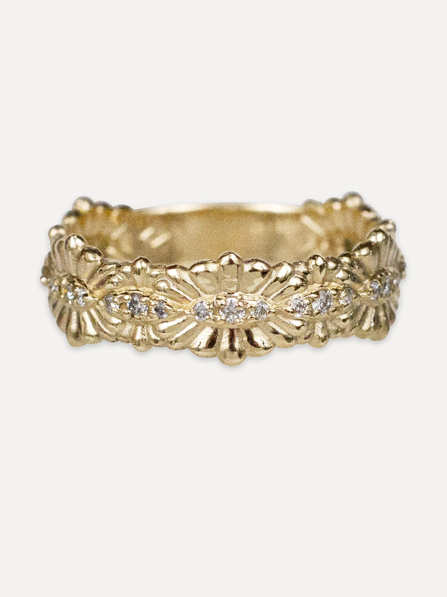 14K Laurel Band