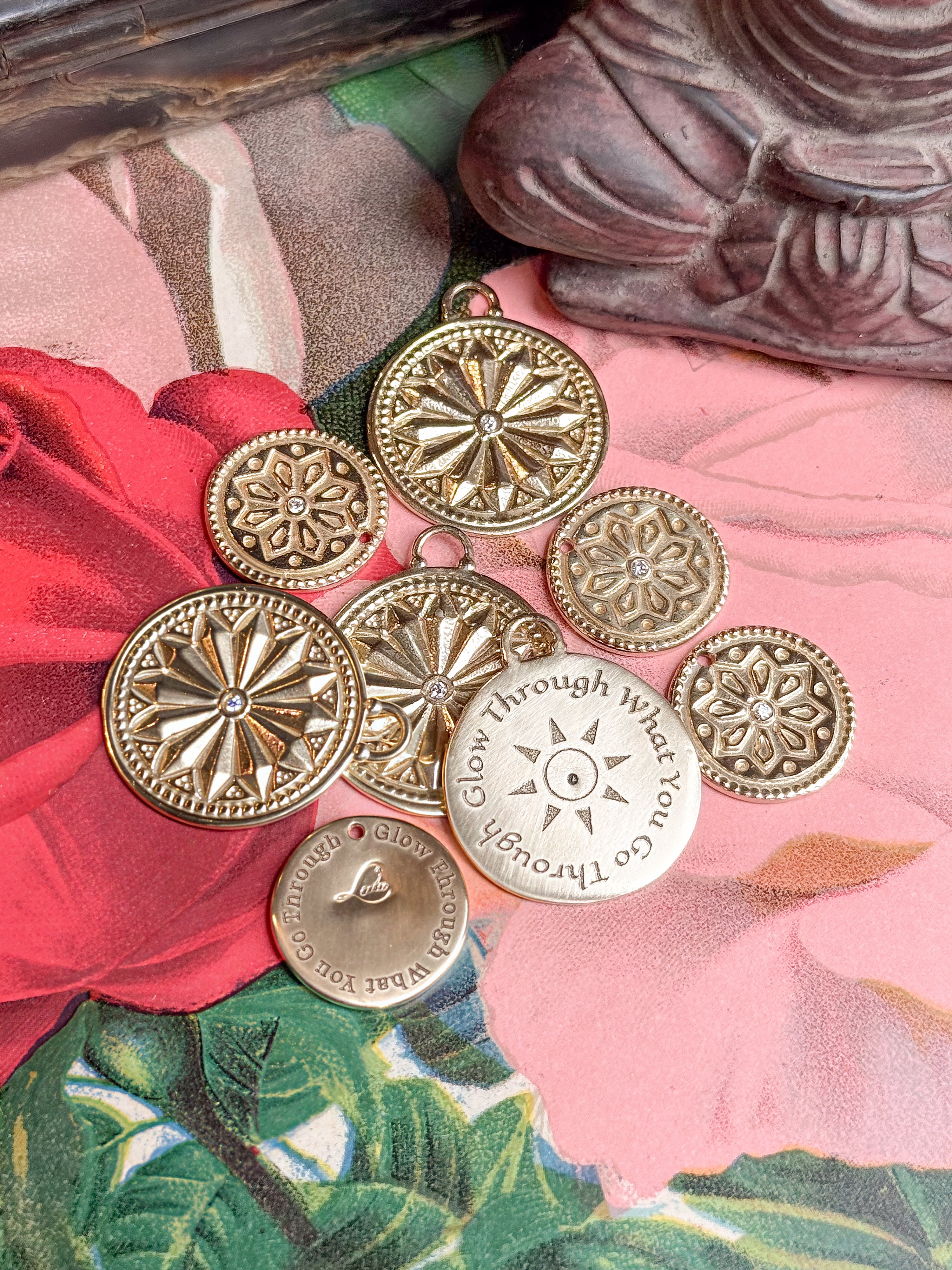 Sun Lotus Necklace