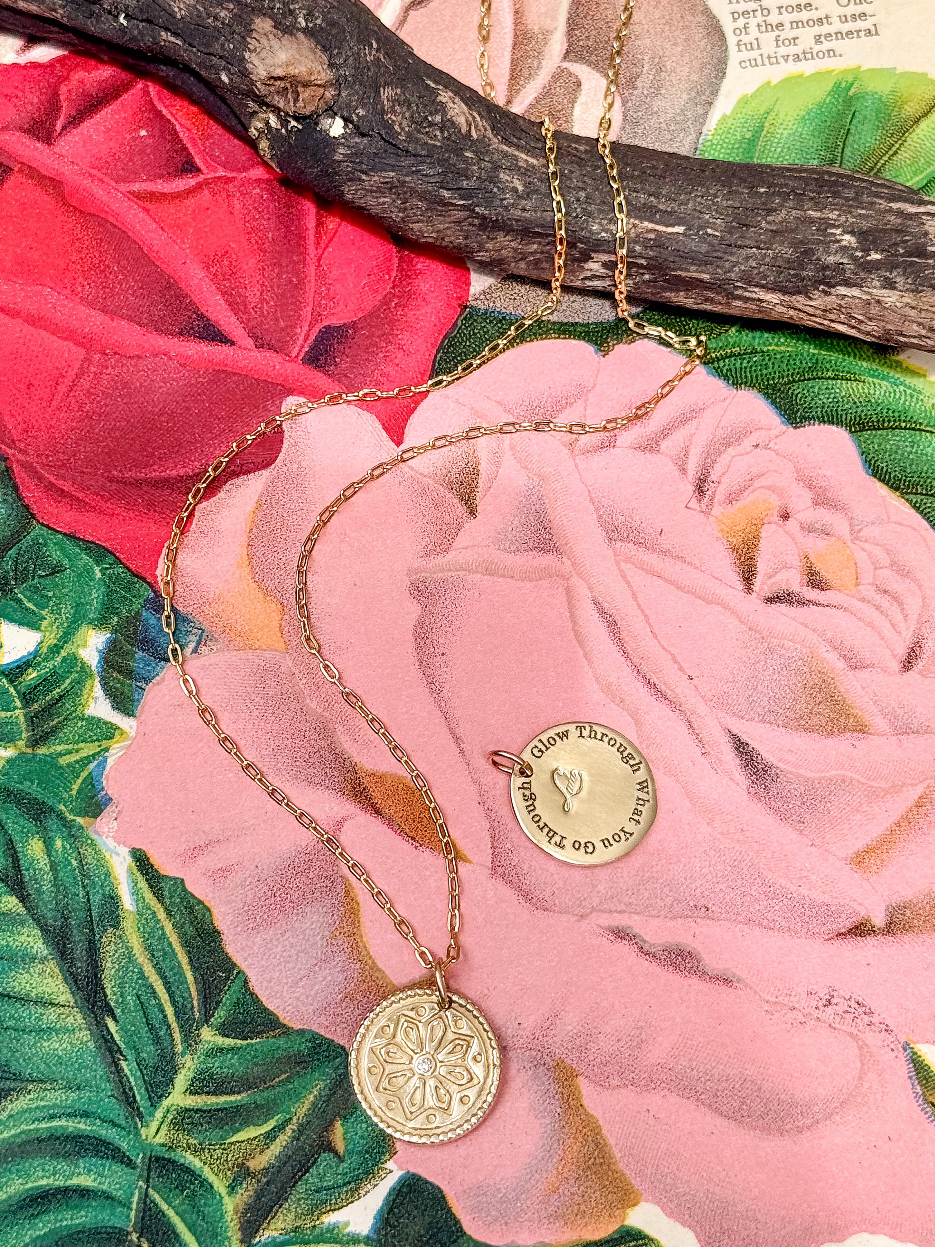 Sun Lotus Necklace
