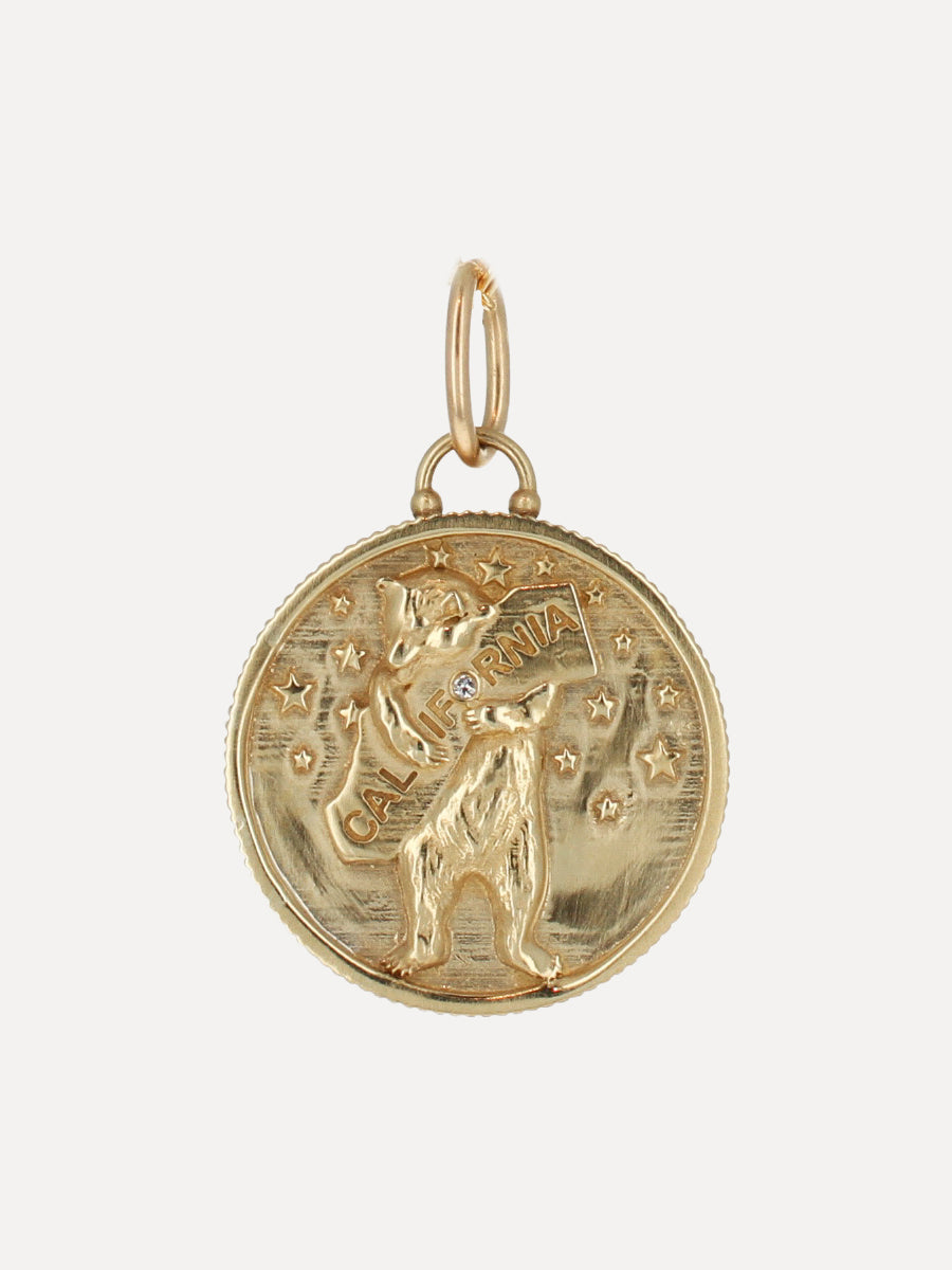 California Bear Charm