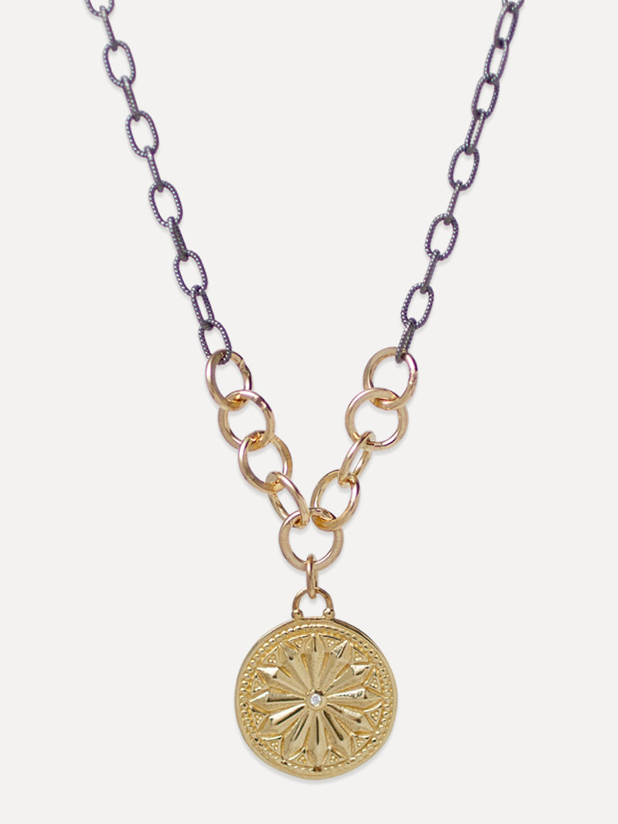 Sun Lotus Indra Necklace