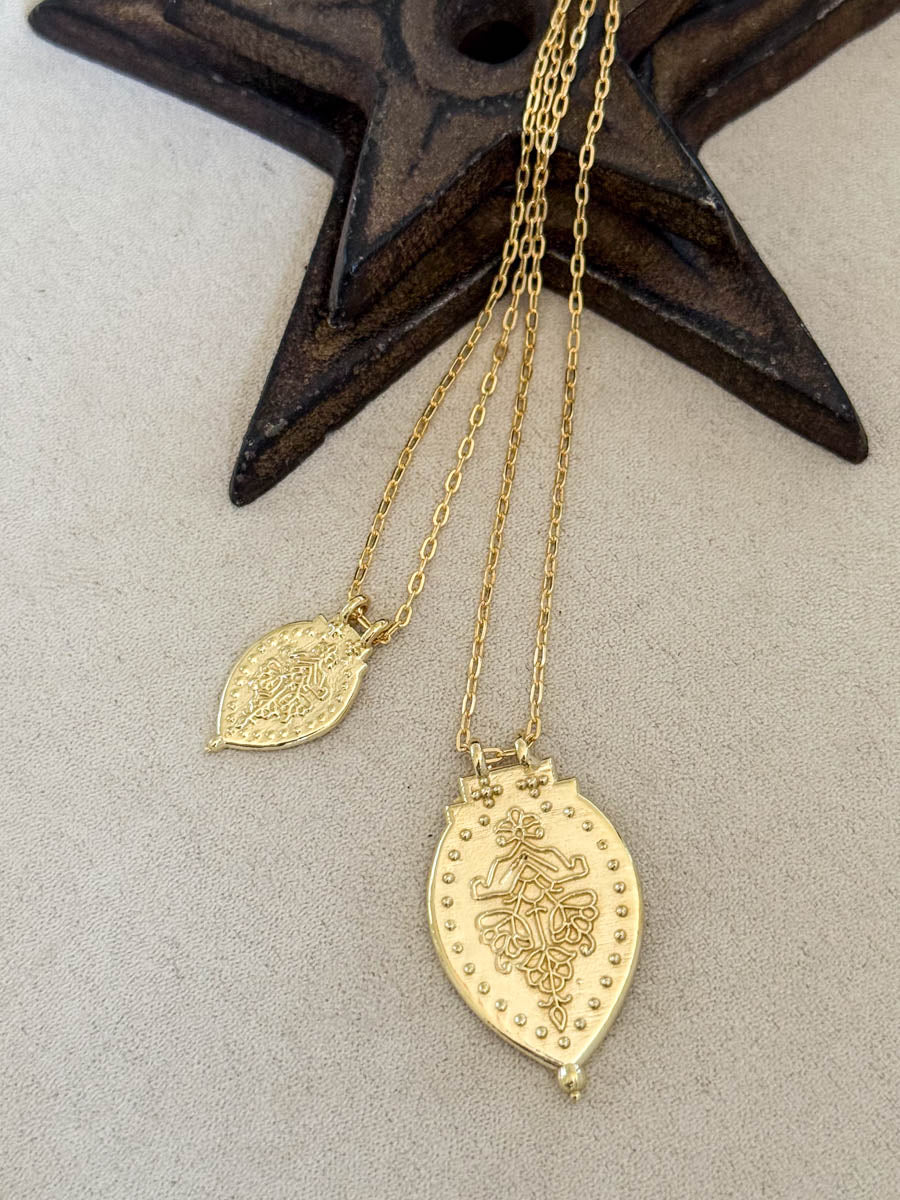 Laxmi Shield Necklace