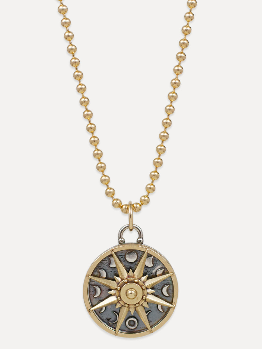 Lunar Compass Charm