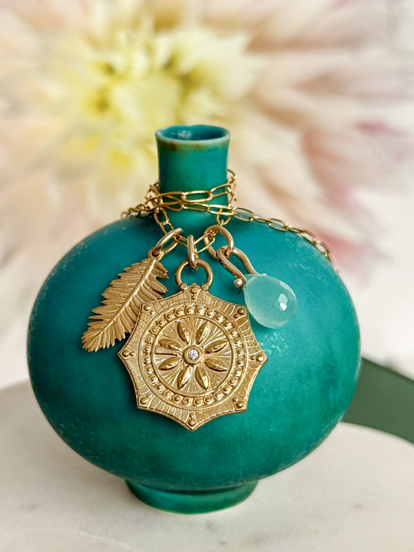 Mandala Charm Necklace