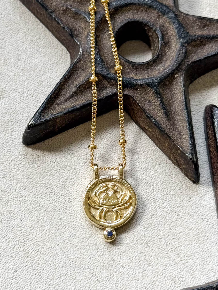 Cancer Zodiac Necklace