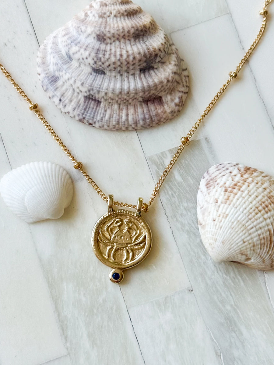 Zodiac Necklace - cancer