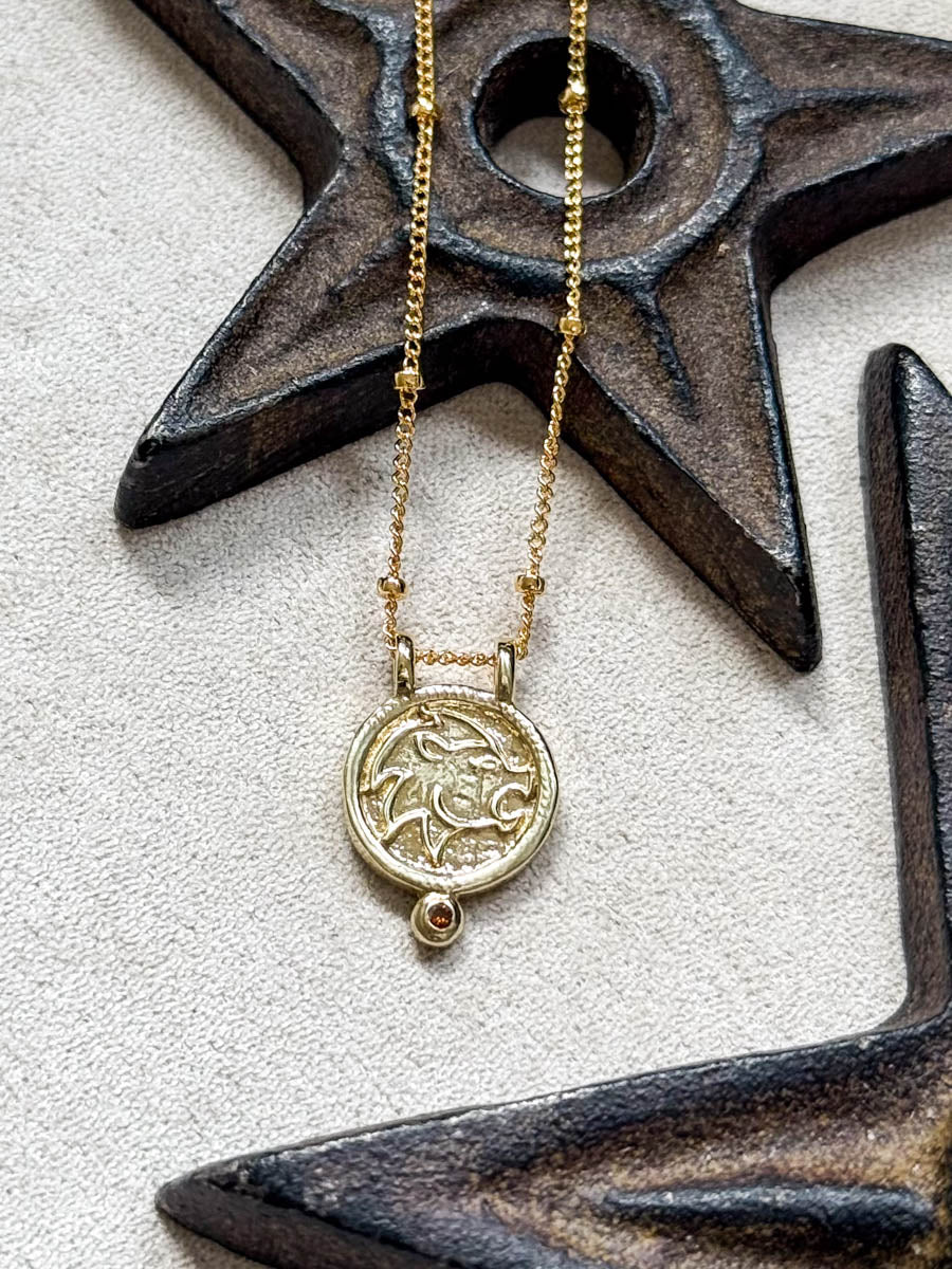 Zodiac Necklace - leo