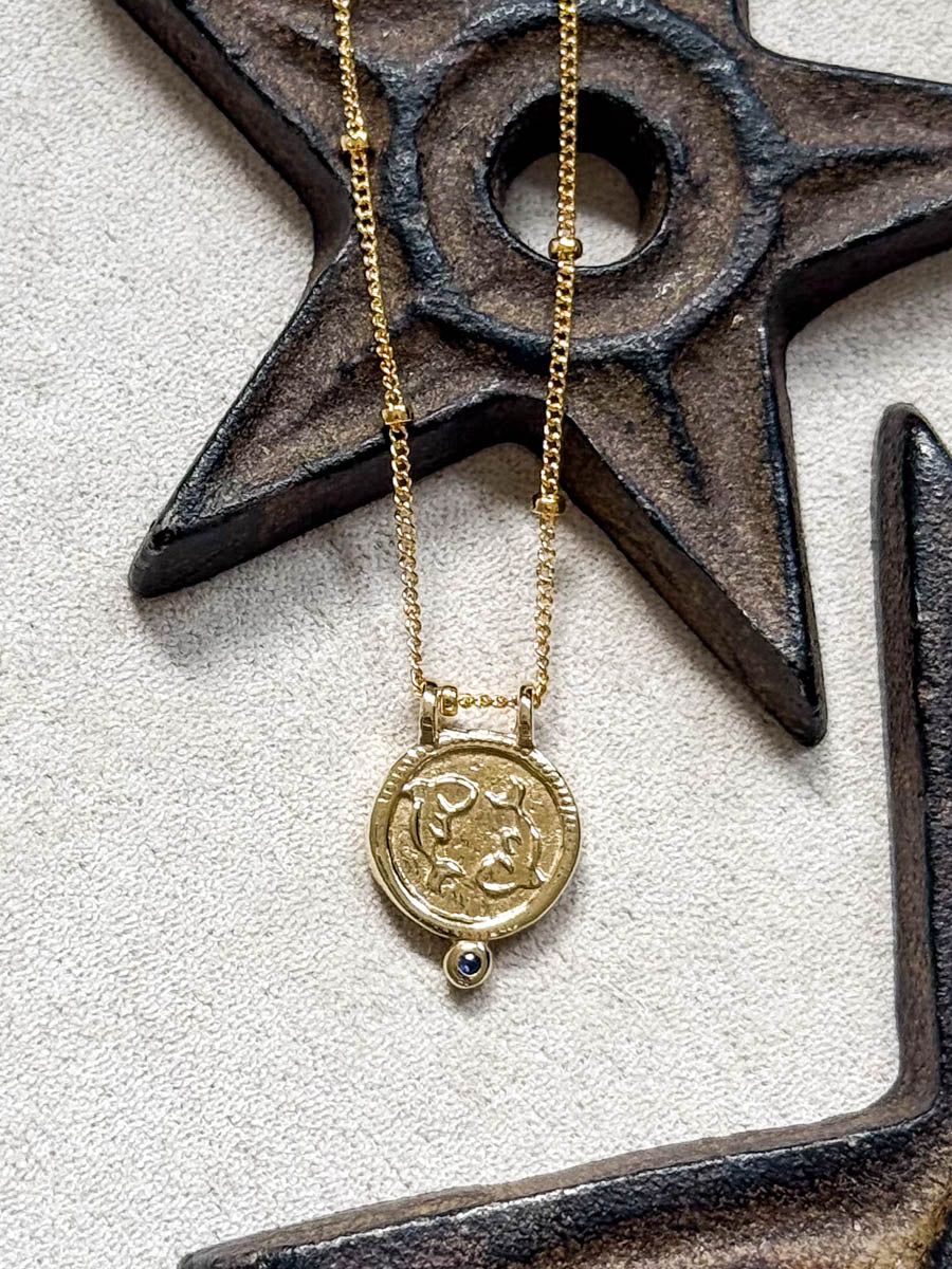Pisces Zodiac Necklace
