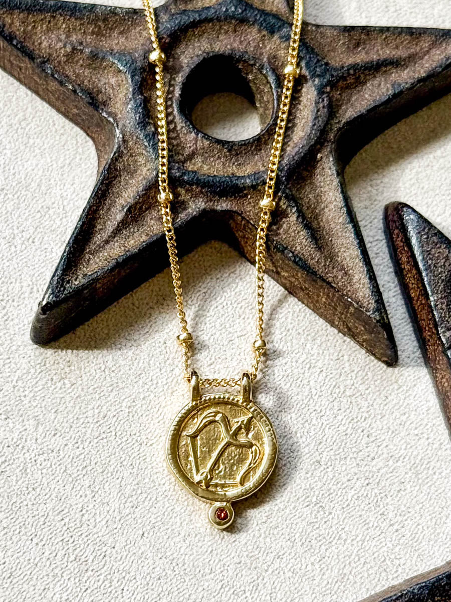 Sagittarius Zodiac Necklace
