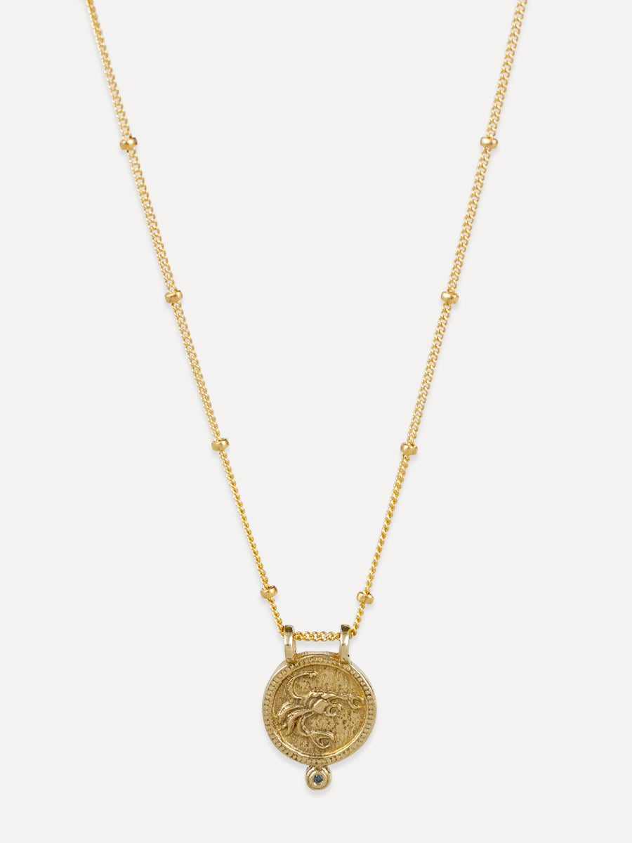 Zodiac Necklace - scorpio