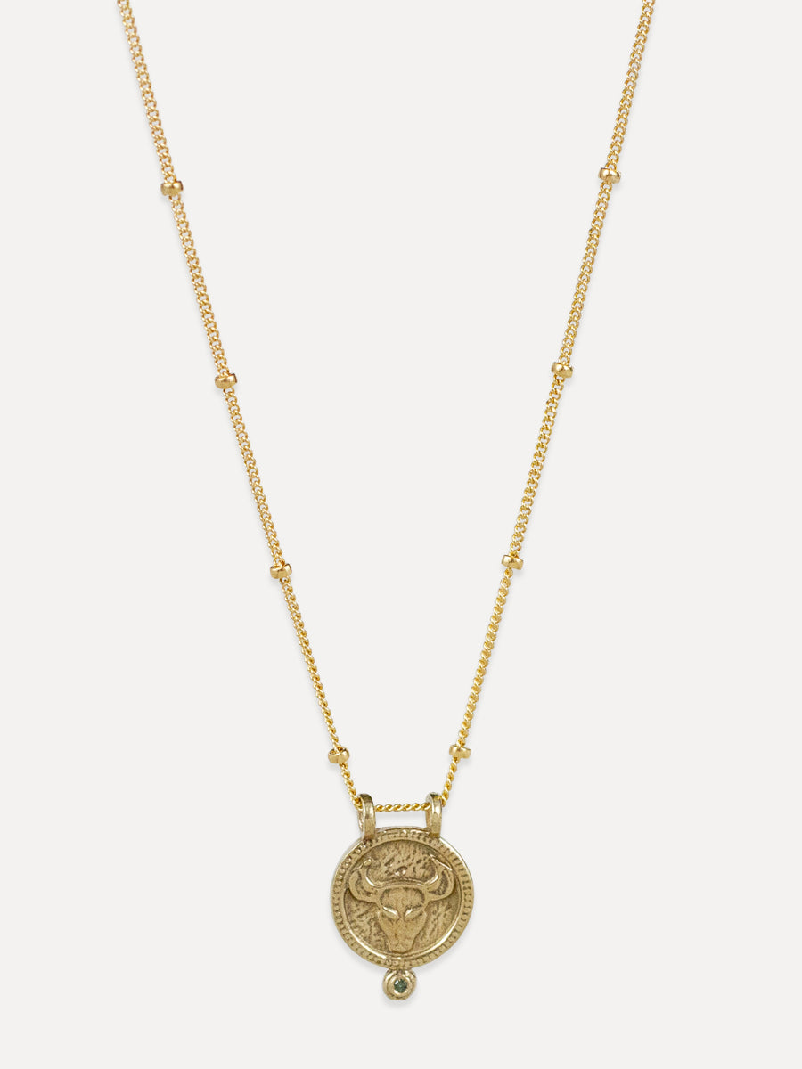 Zodiac Necklace - taurus