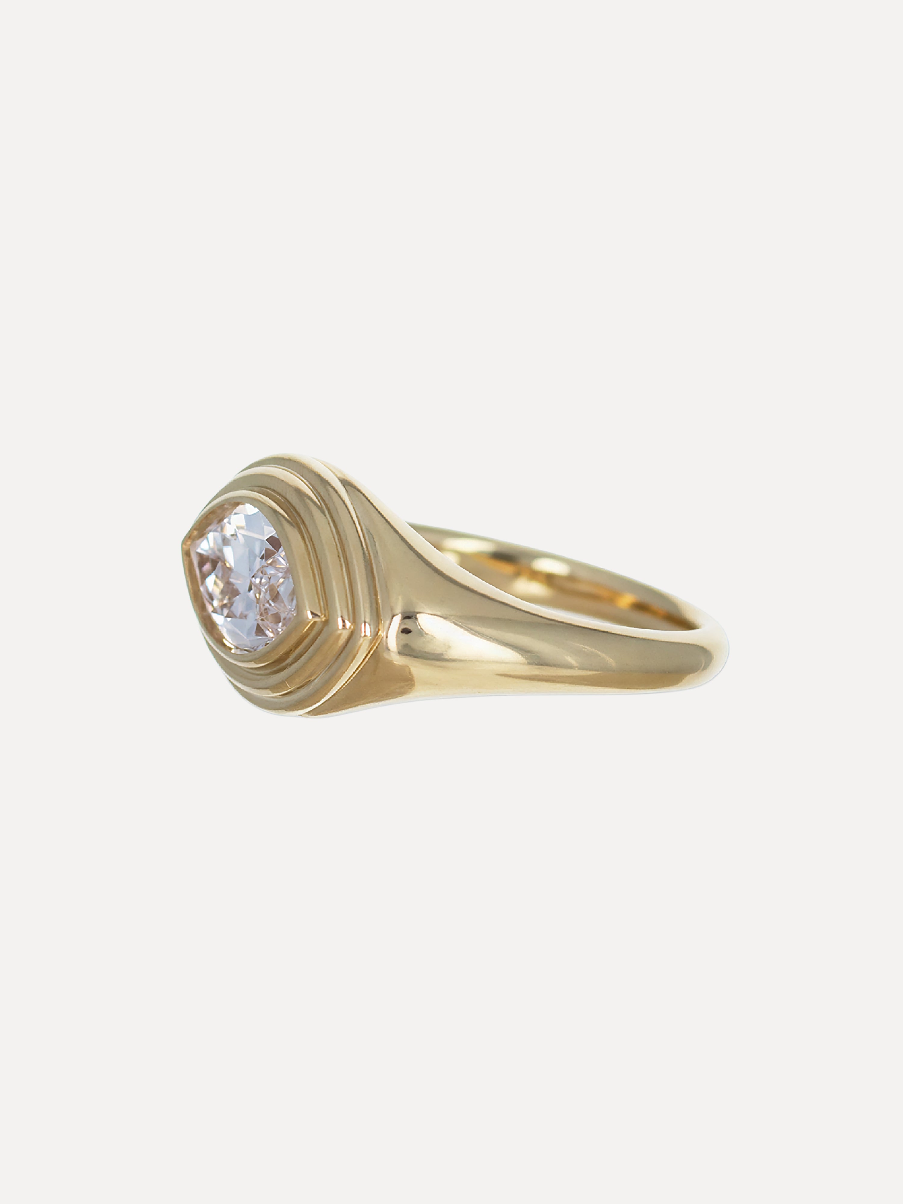 14K Marquise Shell Auravie Engagement Ring