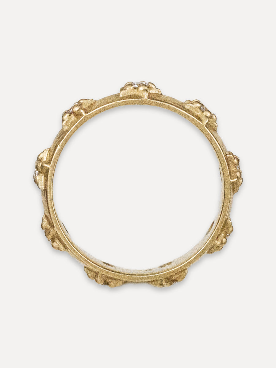 14K Starshine 10-Diamond Band
