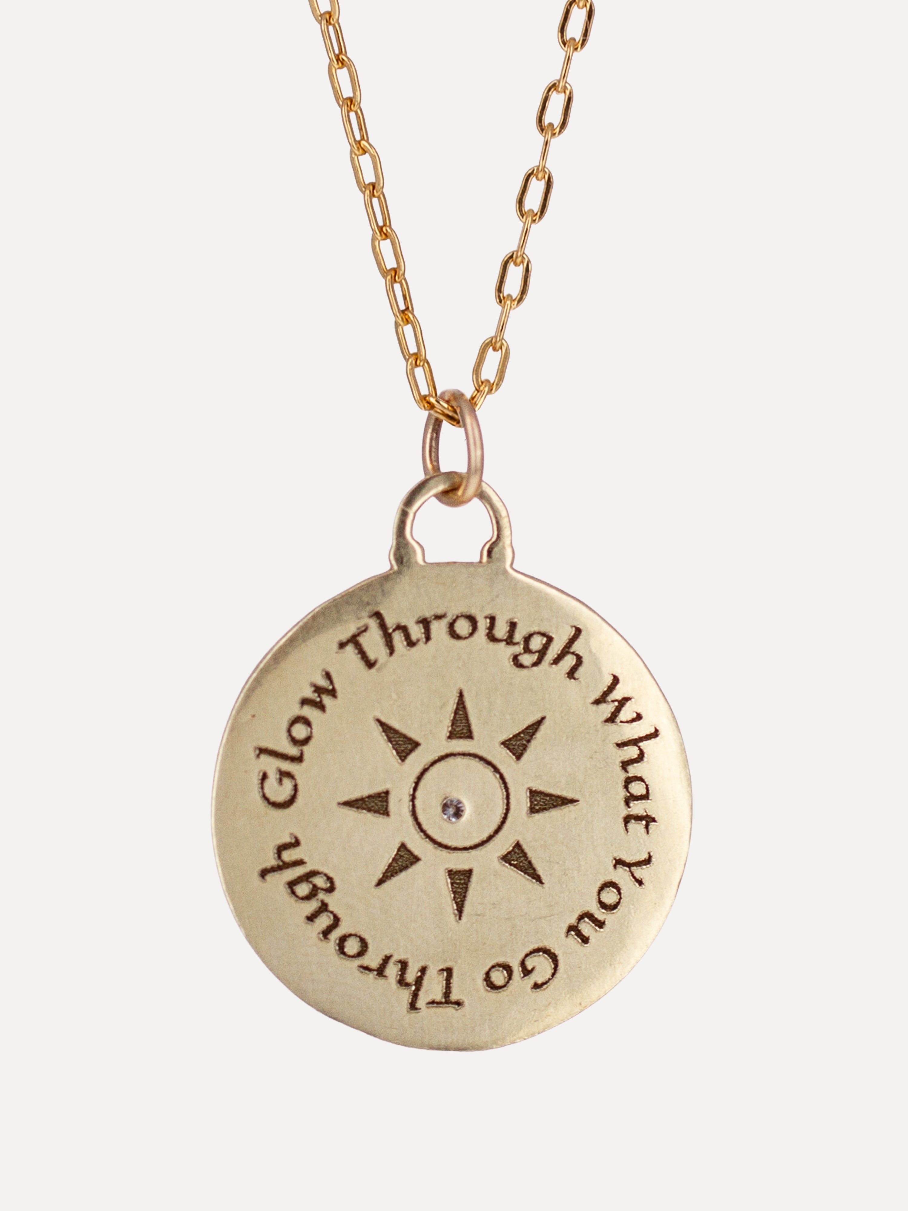 Sun Lotus Necklace