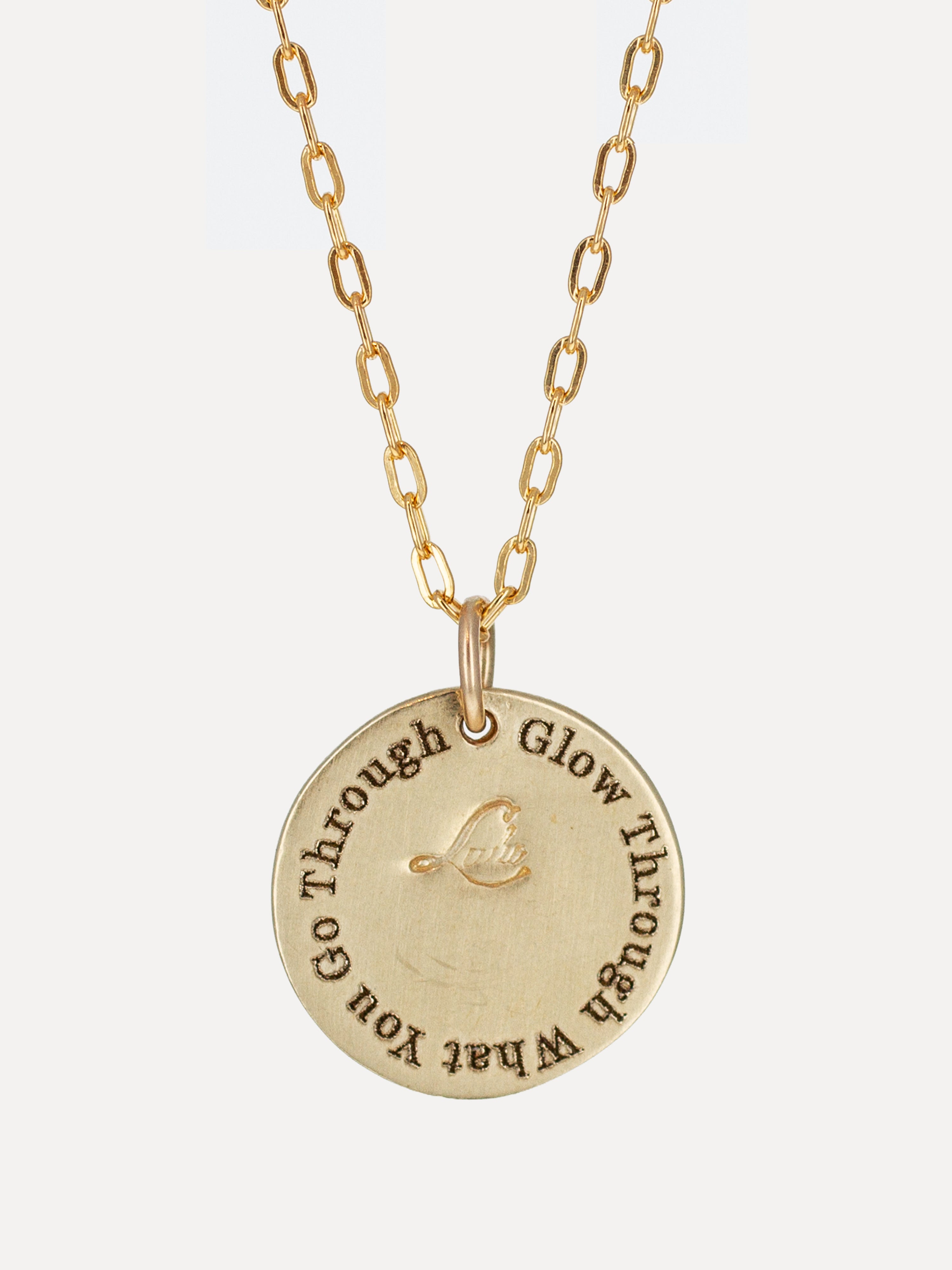 Sun Lotus Necklace