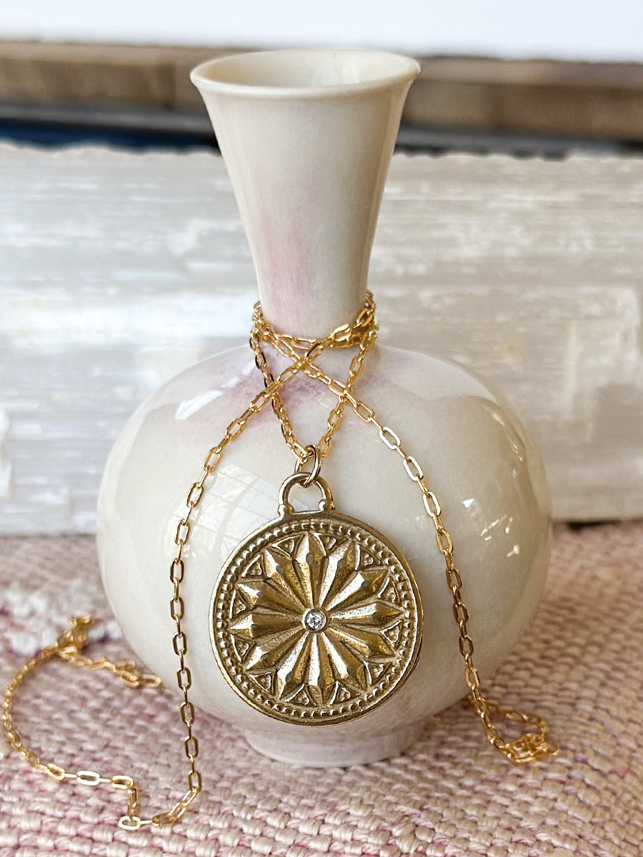 Sun Lotus Signature Necklace